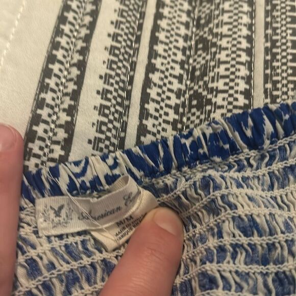 American Eagle women’s medium romper with pockets  C - Picture 6 of 7